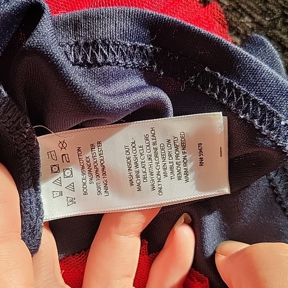 Baby Tulle Anchor Dress — 3-6 months - Picture 4 of 5